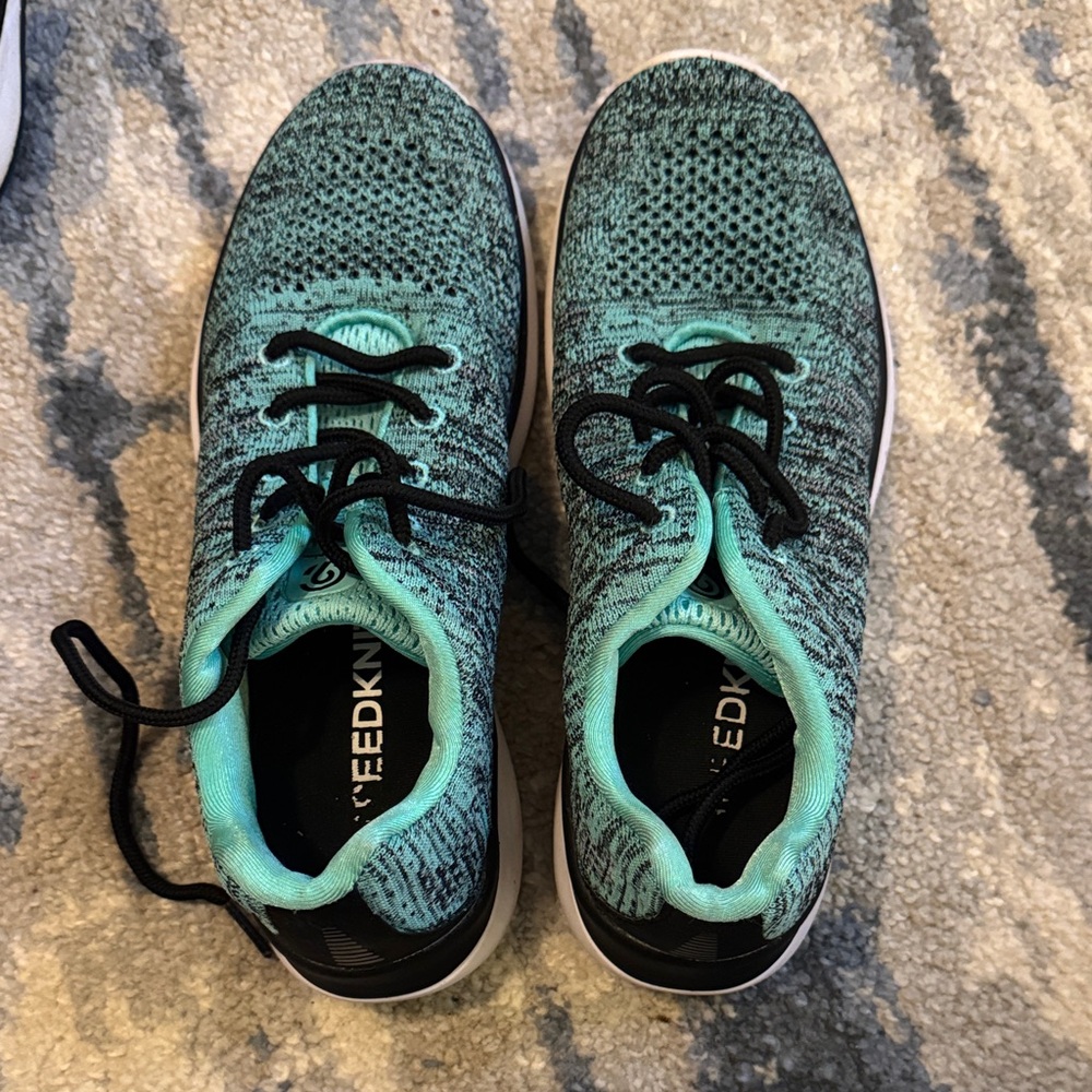 C9 by Champion Aqua and Black Knit Sneakers